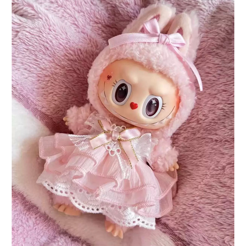 labubu玩偶衣服装适用拉布布