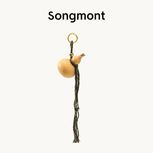 Songmont山下有松聚气葫包包挂件配饰复古国风设计师新款葫芦挂饰