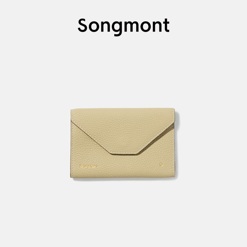 Songmont山下有松坐忘卡包卡套证件包牛皮女款钱包挂件配饰礼物