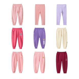 长裤 2025女童可爱儿童春秋打底裤 户外卡通运动裤 27home品牌秋装