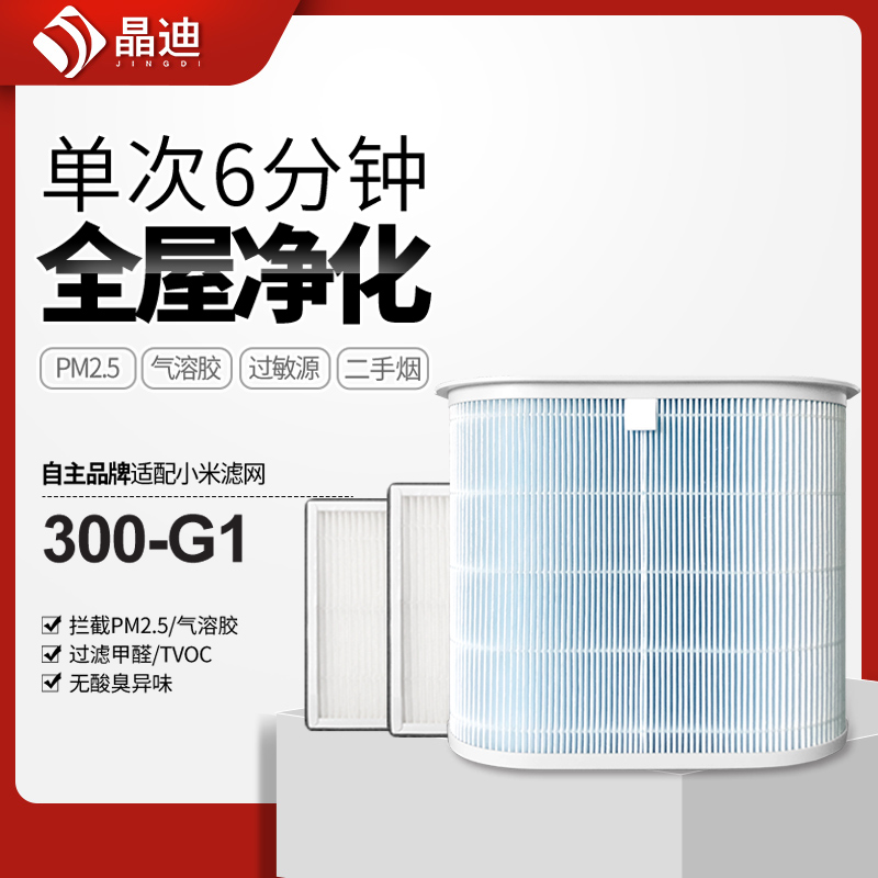 适配小米新风机滤网米家