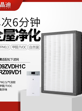 适配松下新风壁挂机过滤网FV-RZ09VD/FV-09ZVDH1C滤芯FV-FP09ZV1C