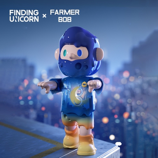 寻找独角兽 VANTA ZOMBIE BOB蓝调时刻 居家潮玩摆件收藏手办礼物