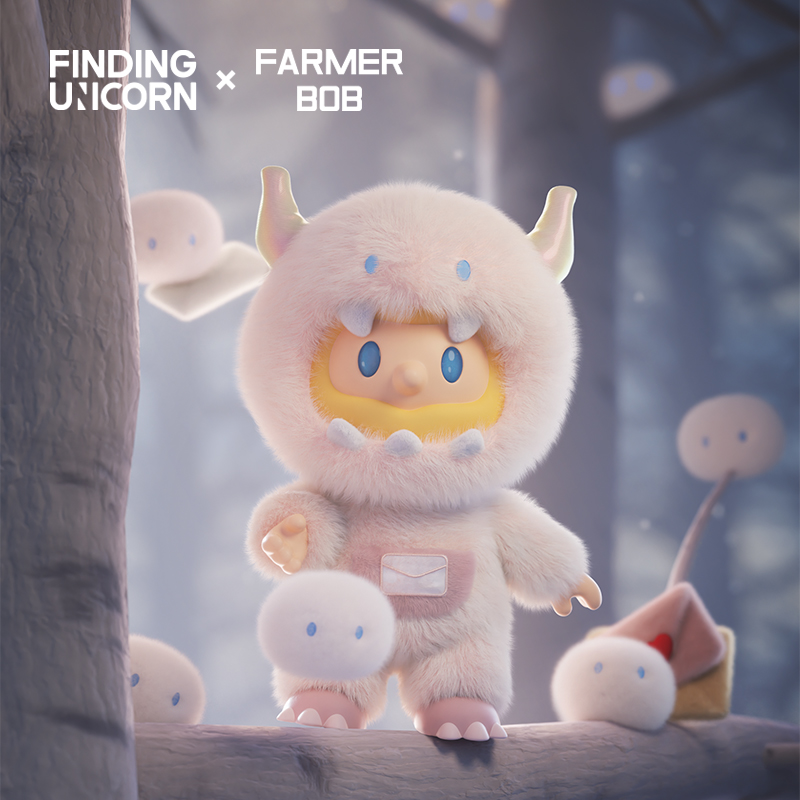 【HOT】寻找独角兽FARMER BOB恶魔信使/布偶兽BOB-搪胶毛绒公仔