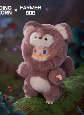 寻找独角兽FARMER BOB怪奇夜游团系列搪胶毛绒盲盒潮流挂件配饰