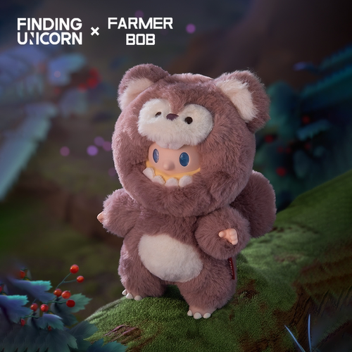 寻找独角兽FARMER BOB怪奇夜游团系列搪胶毛绒盲盒潮流挂件配饰