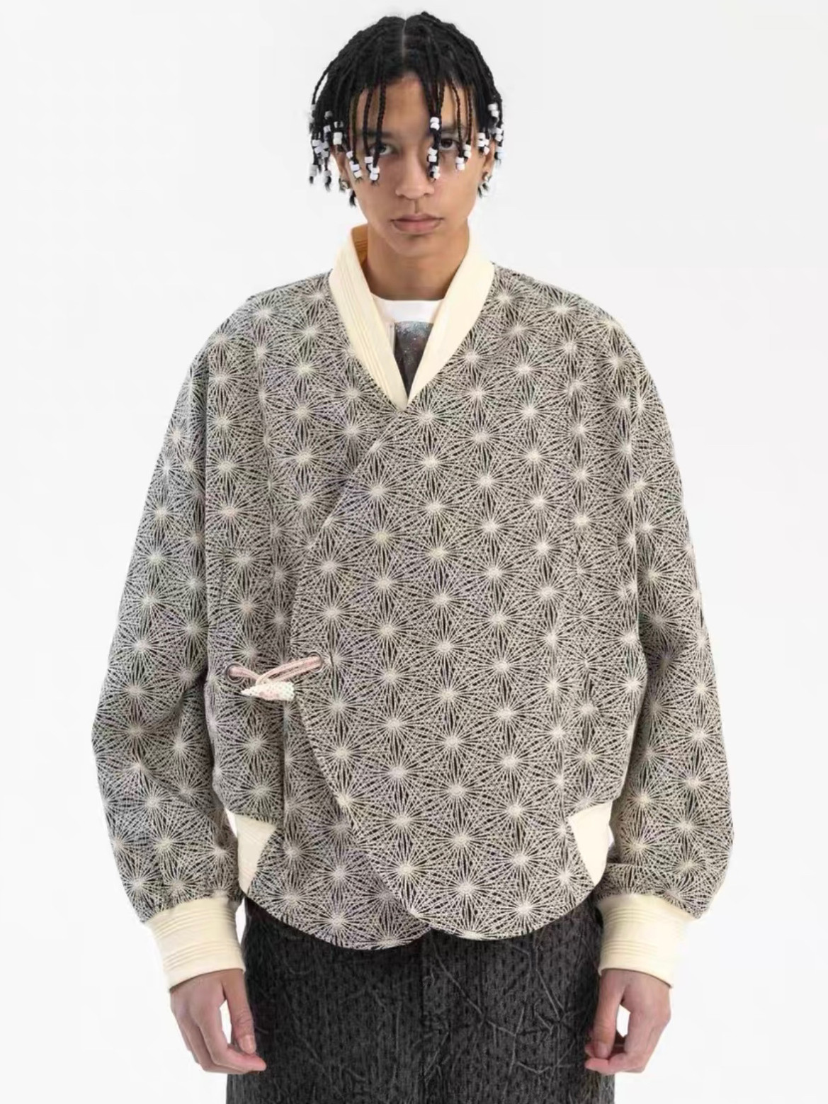 NAMESAKE 刺绣烟花外套 Sandford Double Breasted Bomber Jacket