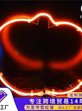 圣诞彩灯万圣节彩灯英寸蝙蝠白色LED霓虹管万圣节造型灯定制