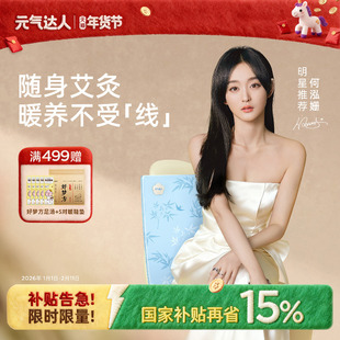 【新年礼物】元气达人艾灸坐垫电加热艾草办公室热敷毯艾绒坐灸垫