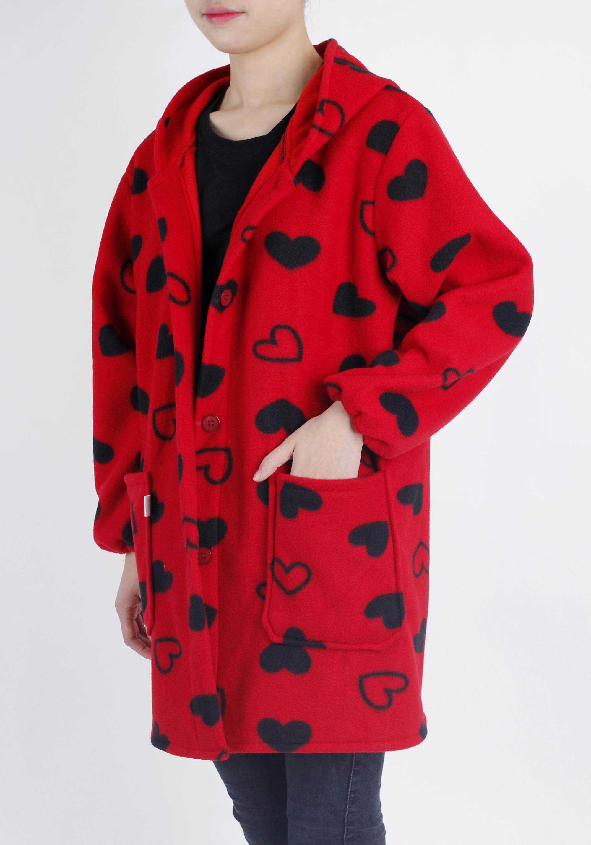 中长款厨房外套罩衣家里加厚女式褂子食堂长款罩衫棉外套带娃灶衣