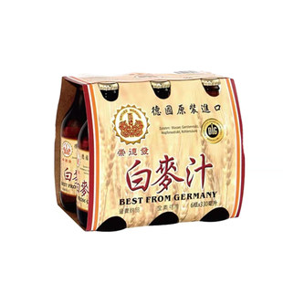 崇德发德国原装进口天然纯素无酒精无醇啤酒替代健康饮料330ml