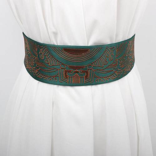 汉服腰带民族风刺绣松紧