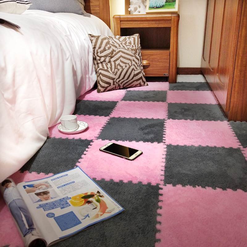 少女房间布置床边拼接地毯卧室网红同款满铺可爱榻榻米阳台飘窗垫|msdalam kategori rumah Fabrik, Carpet - dari Buy2taobao.com untuk memberikan perkhidmatan ejen Taobao profesional membeli