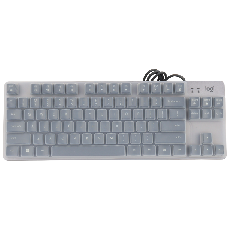logitech保护垫防尘罩凹凸键盘膜
