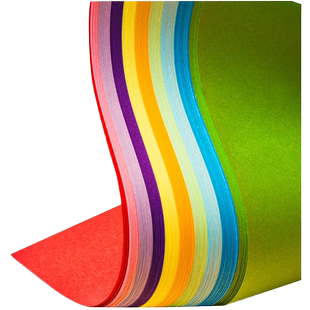 A4手工彩色折纸儿童正方形卡纸手工剪纸幼儿园宝宝小学生专用套装大全千纸鹤折纸彩色正方形混色卡纸