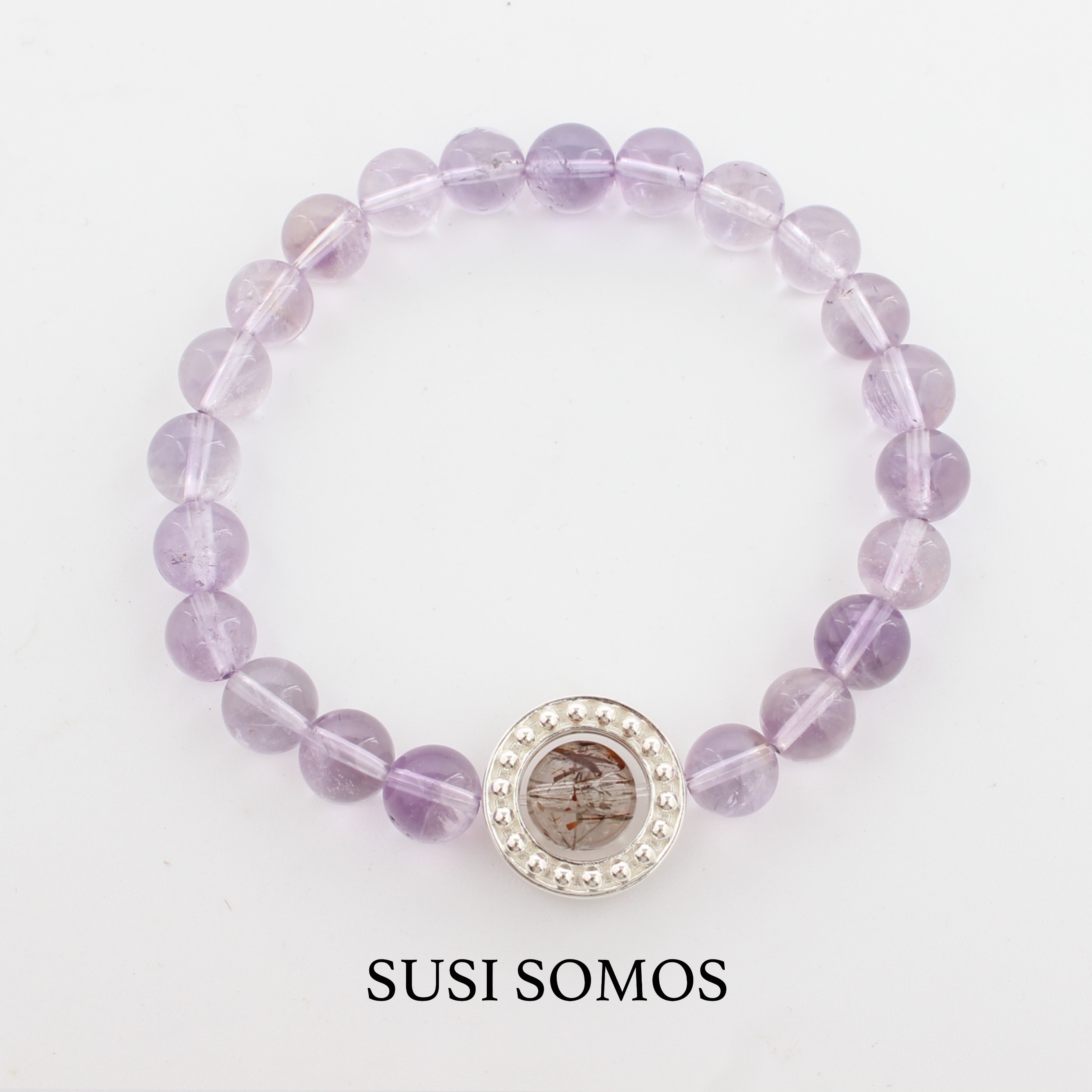 SUSISOMOS转运苹果紫水晶手串