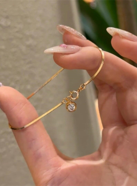 泡泡蛇骨手链精致轻奢手饰品女