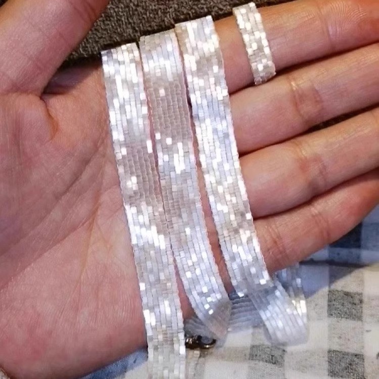 独家自制！法式复古缎面古董珠项链夏日新款百搭清冷高级感choker