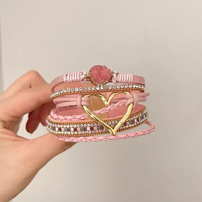 Vintage古着Bohemianlove粉色