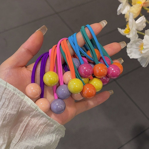 高弹力可爱风便捷式扎马尾