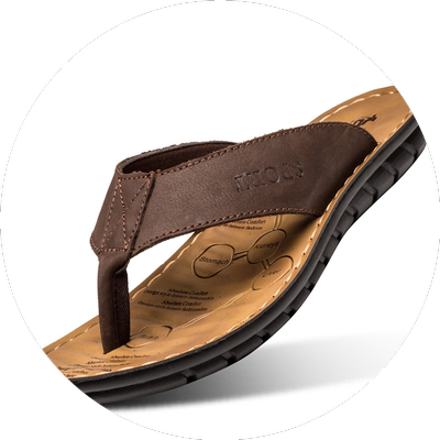 人字拖鞋男凉鞋头层牛皮沙滩鞋