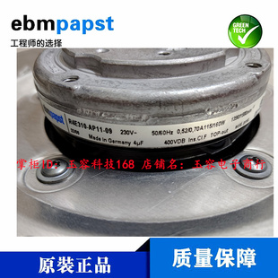 AP11 12德国papst净化离心风机 R4E310 F01 AF12