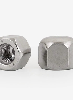 304不锈钢矮型盖形螺母DIN917六角盖帽盲孔螺母M3-M20