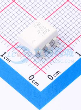 4N33SM SMD-6P 晶体管输出光耦 ON(安森美)全新原装 电子元器件配