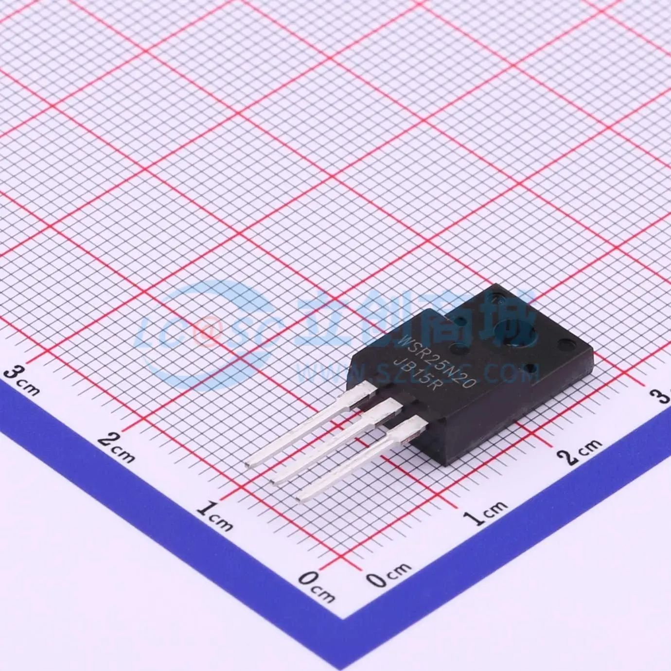 WSR25N20 TO-220F-3 场效应管(MOSFET) 全新原装 电子元器件配单