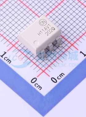 H11AV1SR2M SMD-6P 晶体管输出光耦 ON(安森美)全新原装 电子元器