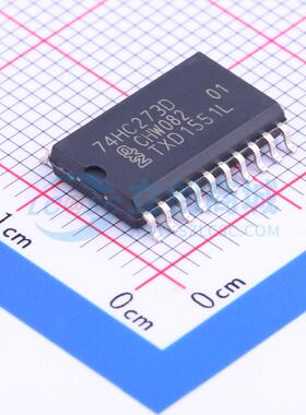 74HC273D,653 SO-20-300mil 触发器 全新正品原装 电子元件配单