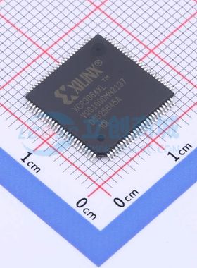 XCR3064XL-10VQG100I VQFP-100(14x14) 可编程逻辑器件(CPLD/FPGA