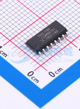 74HC174D,653 SOIC-16 触发器 全新正品原装 电子元件配单