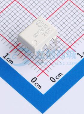 MOC3053M DIP-6 可控硅输出光耦 ON(安森美)全新原装 电子元器件