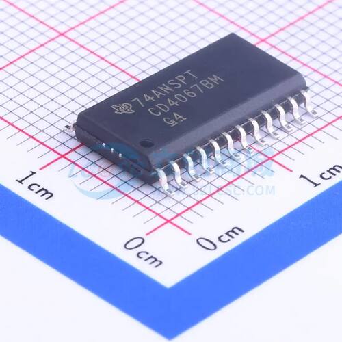 CD4067BM96 SOIC-24-300mil 模拟开关/多路复用器 TI全新正品原装