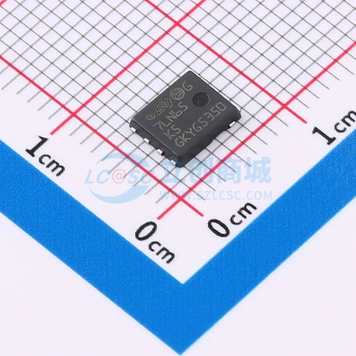 STL7LN65K5AG PowerVDFN-8 场效应管(MOSFET) ST(意法半导体)全新
