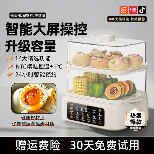 【顺丰次日达】顶配AI智能蒸蛋器