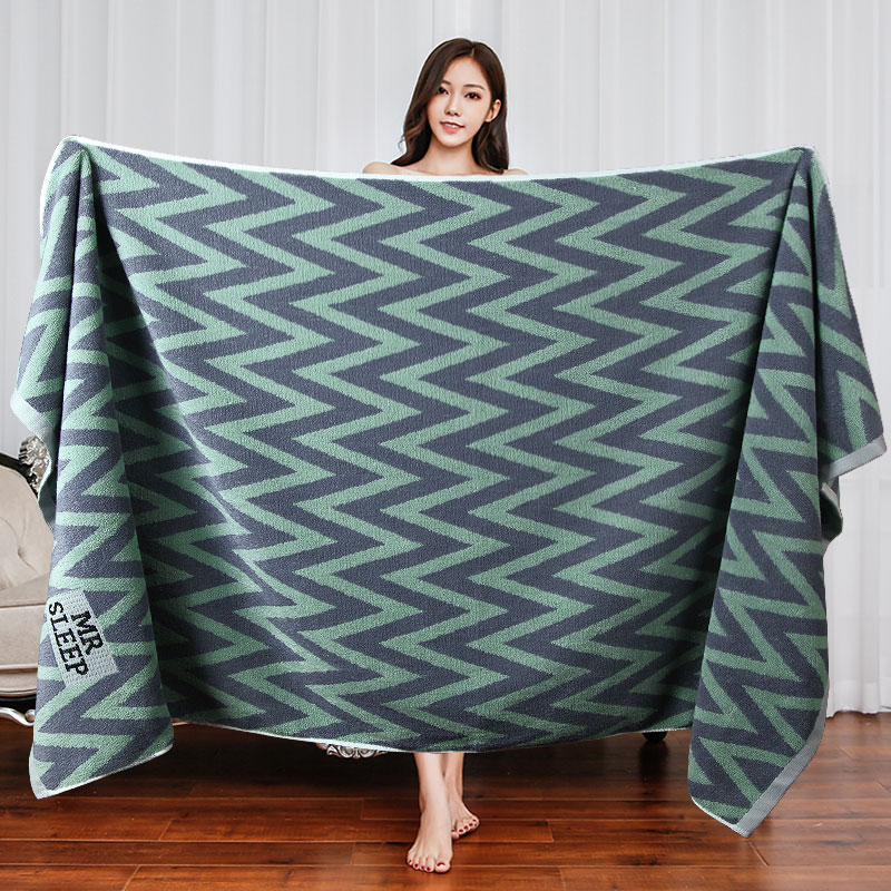 条纹纯棉男女柔软亲肤强力吸水