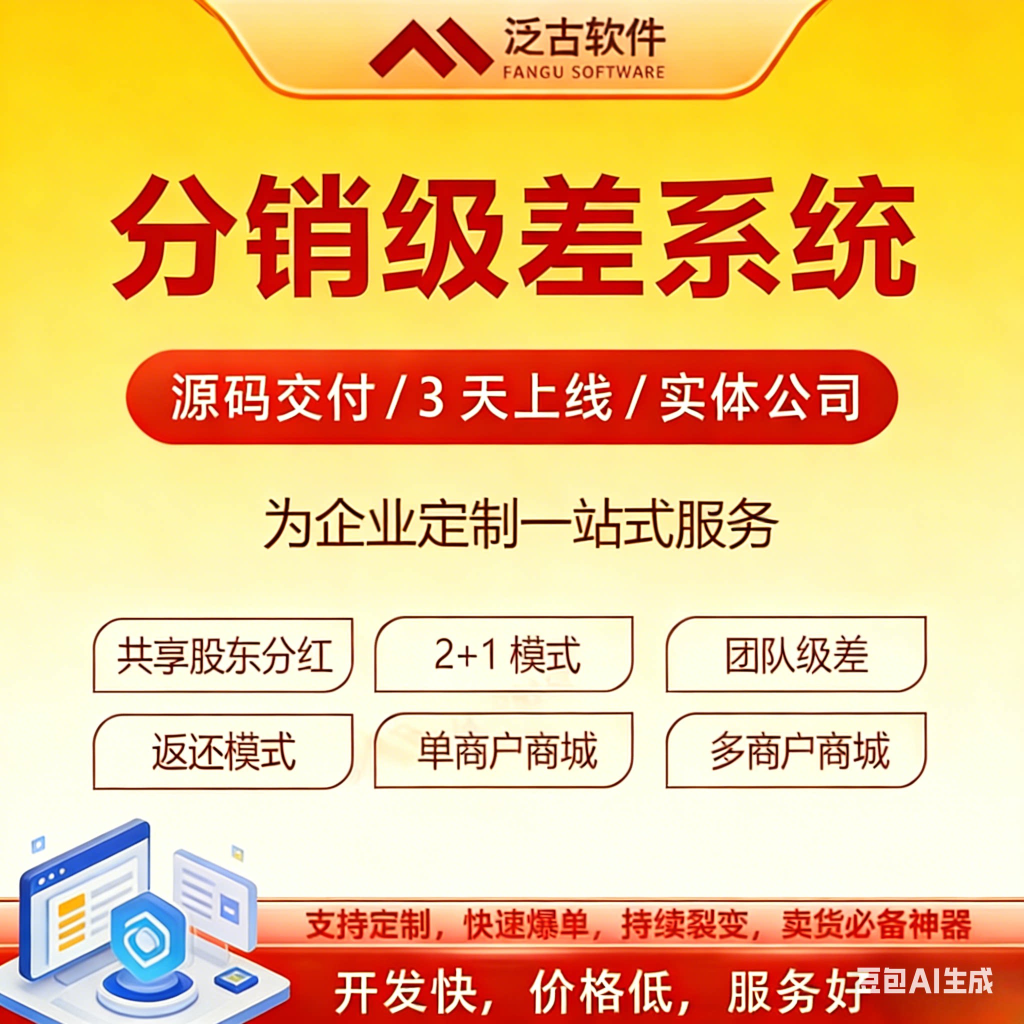 分销级差系统2+1模式级差模式商城分销商城小程序源码开发定制