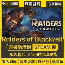 买一送一【Raiders of Blackveil】激活码CDKEY全DLC国区游戏入库