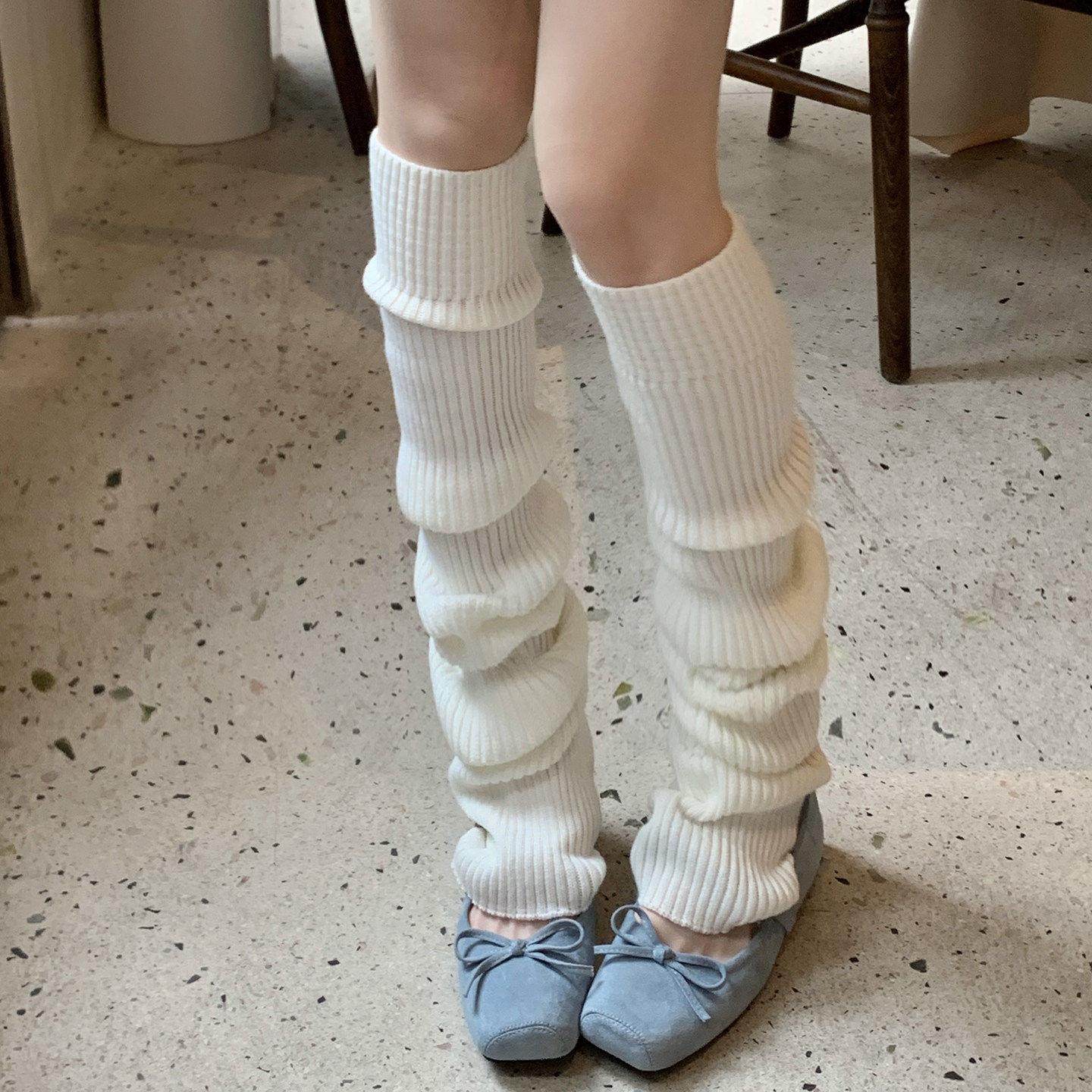 白色加长过膝瑜袜套女秋冬芭蕾风miu系腿套踩脚款堆堆袜小伽腿袜,女士内衣/男士内衣/家居服,长筒袜,淘宝优惠券,粉丝福利购,淘宝优惠卷