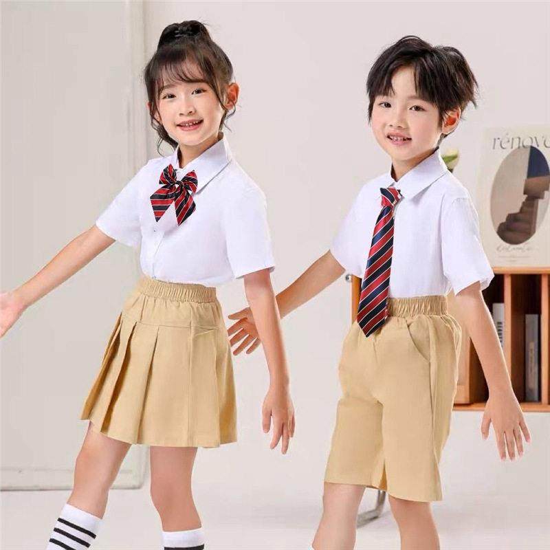 儿小童白衬衫短袖毕业演出男童学生黑西裤合唱表演服衬衫短裤校服,童装/婴儿装/亲子装,儿童演出服,淘宝优惠券,粉丝福利购,淘宝优惠卷