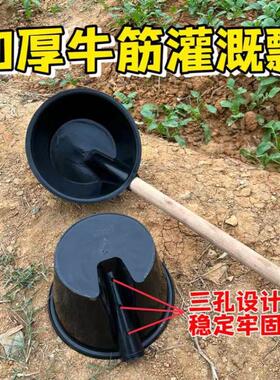 长把大粪勺粪子粪瓢水勺长柄家用水瓢浇菜水瓢舀大码商用尿勺农用