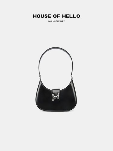 HOUSEOFHELLO平纹月亮包