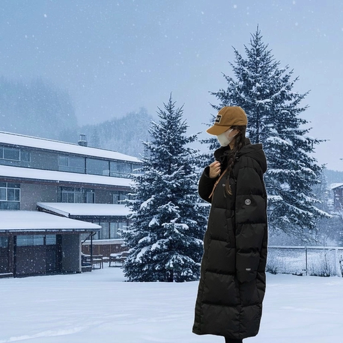 时尚长款今年流行韩系精选面料羽绒服2024冬装新款土精品棉衣