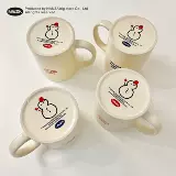 Nanza Little Rabbit Mark Cup Корейская маленькая тигровая пара стакана молоко желтая кофейная чашка Little Fresh in Новый год подарок