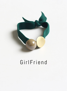 高弹力发圈夏季ins韩式气质发绳网红2022新款简约皮筋女扎头头绳