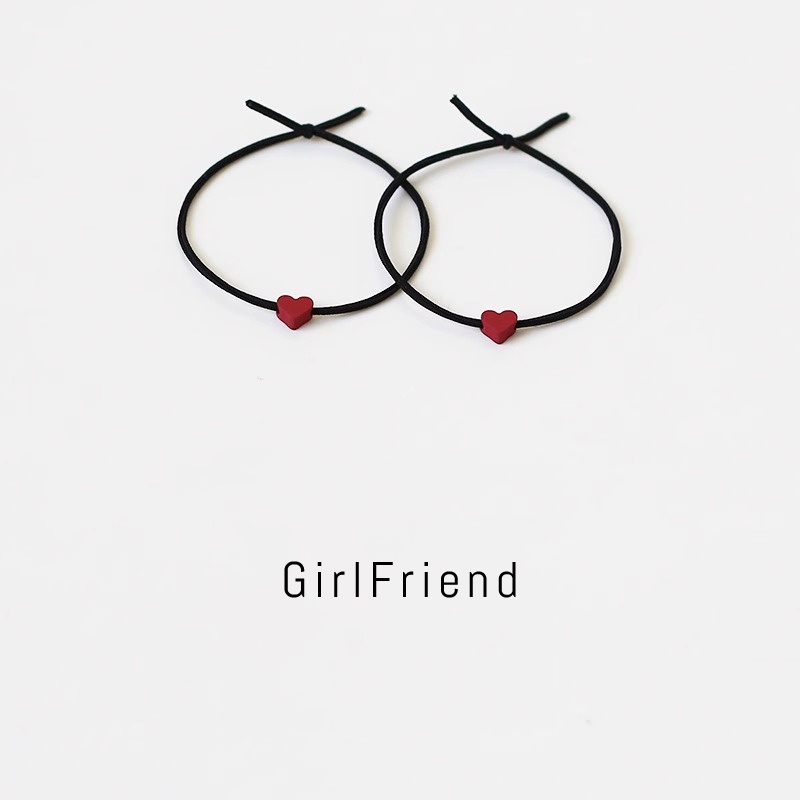 爱心小皮筋！girlfriend