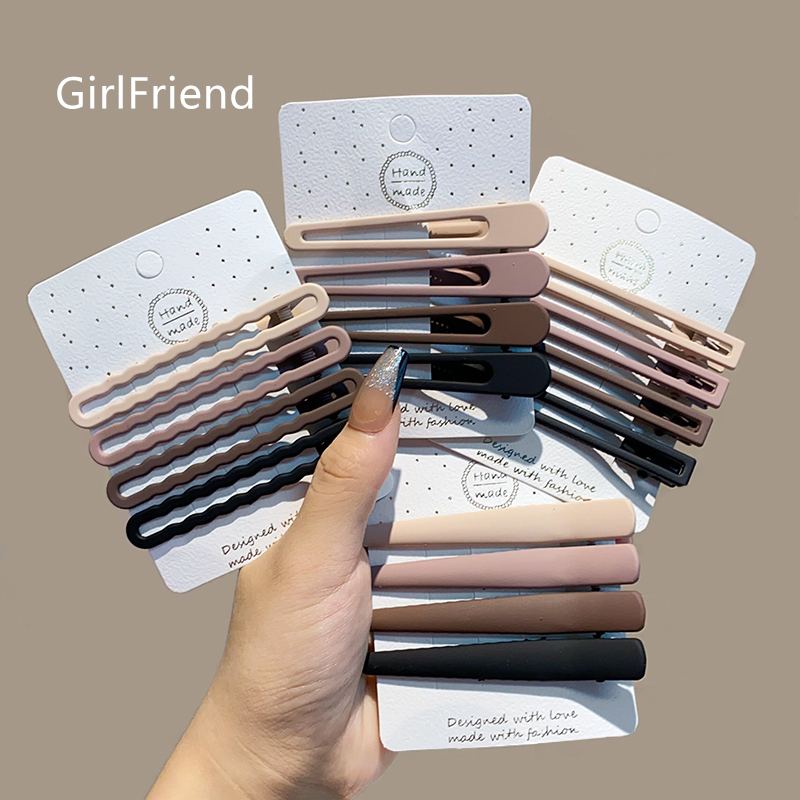 美拉德咖色系发夹！girlfriend