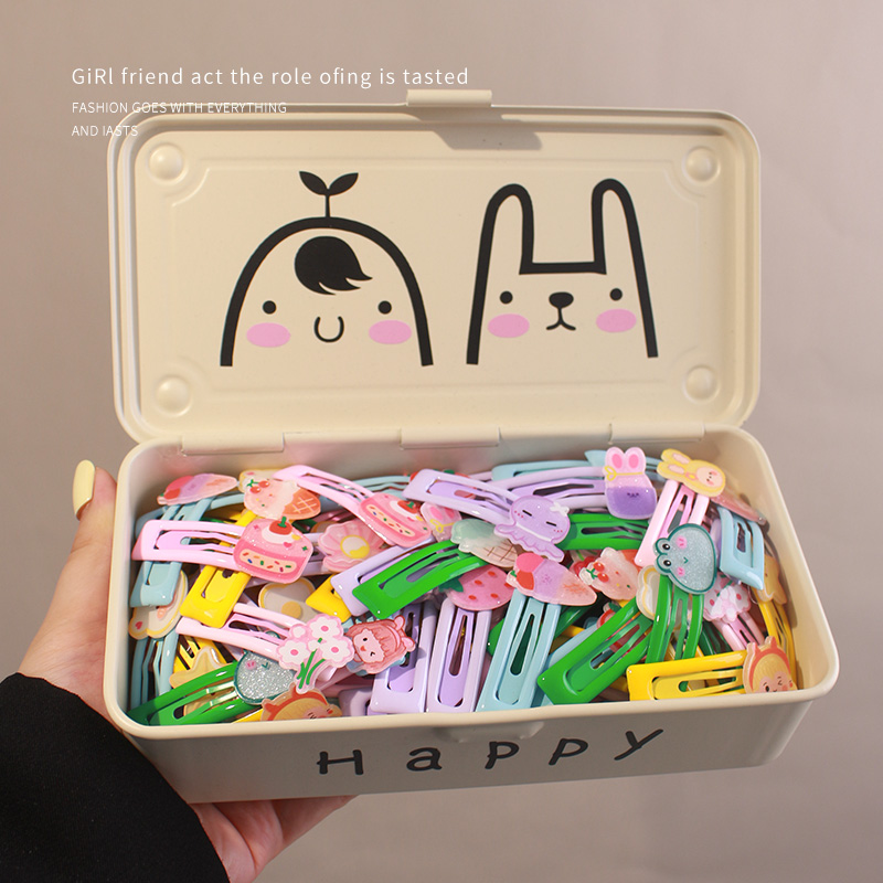 可爱水果碎发发夹！girlfriend